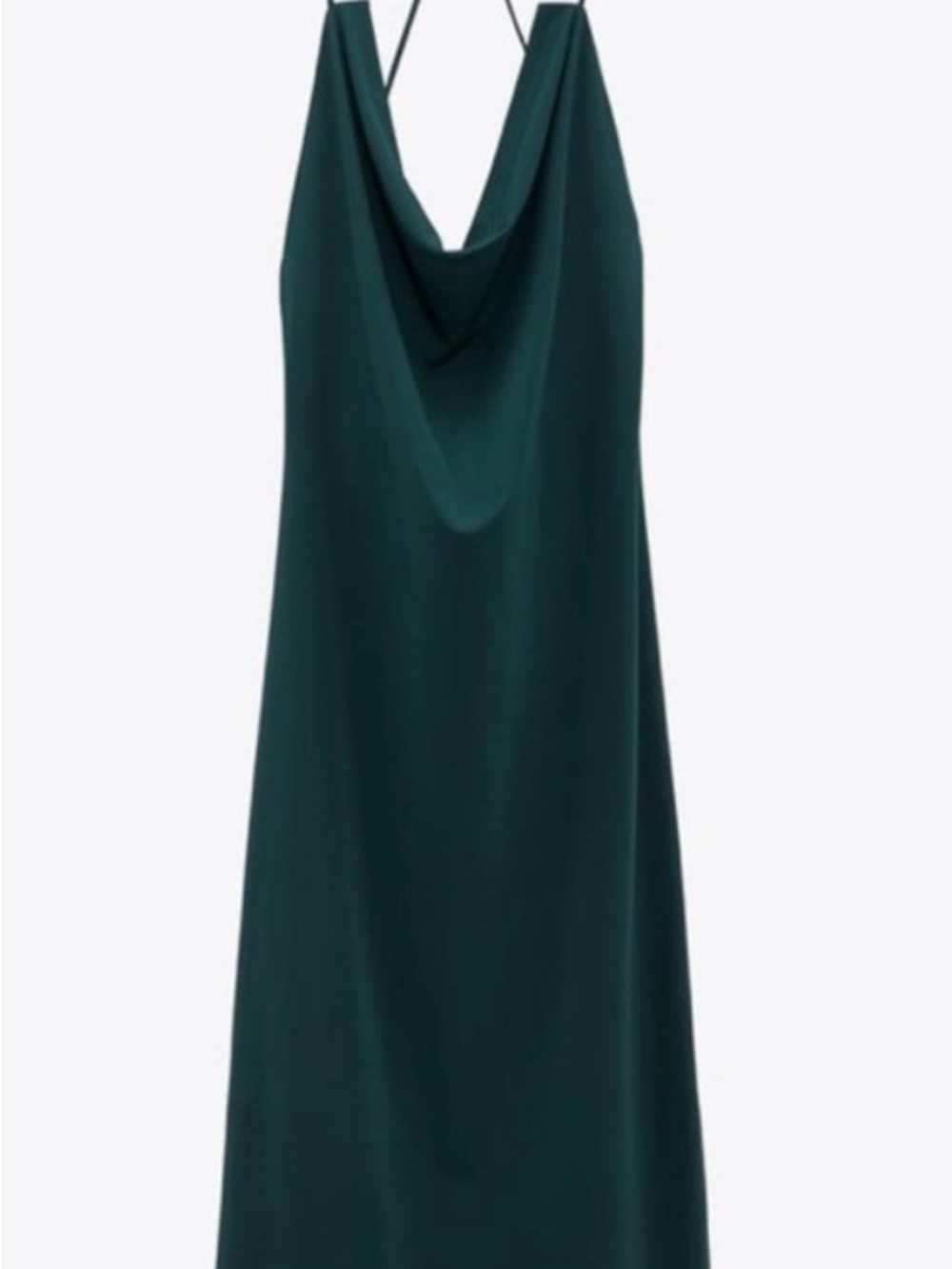 ZARA Maxi Dress in Deep Teal - Women